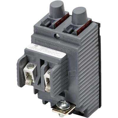 Connecticut Electric 20A/20A Twin Single-Pole Standard Trip Packaged Replacement Circuit Breaker For Pushmatic